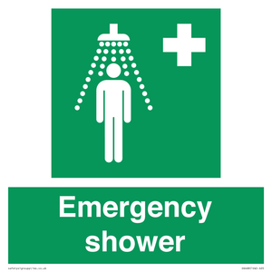 emergency shower